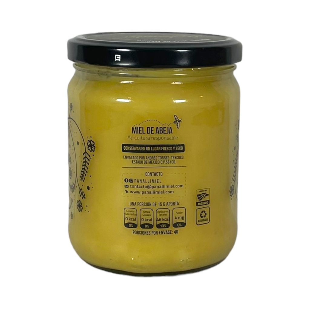 Miel de acahual 600gr PANALLI
