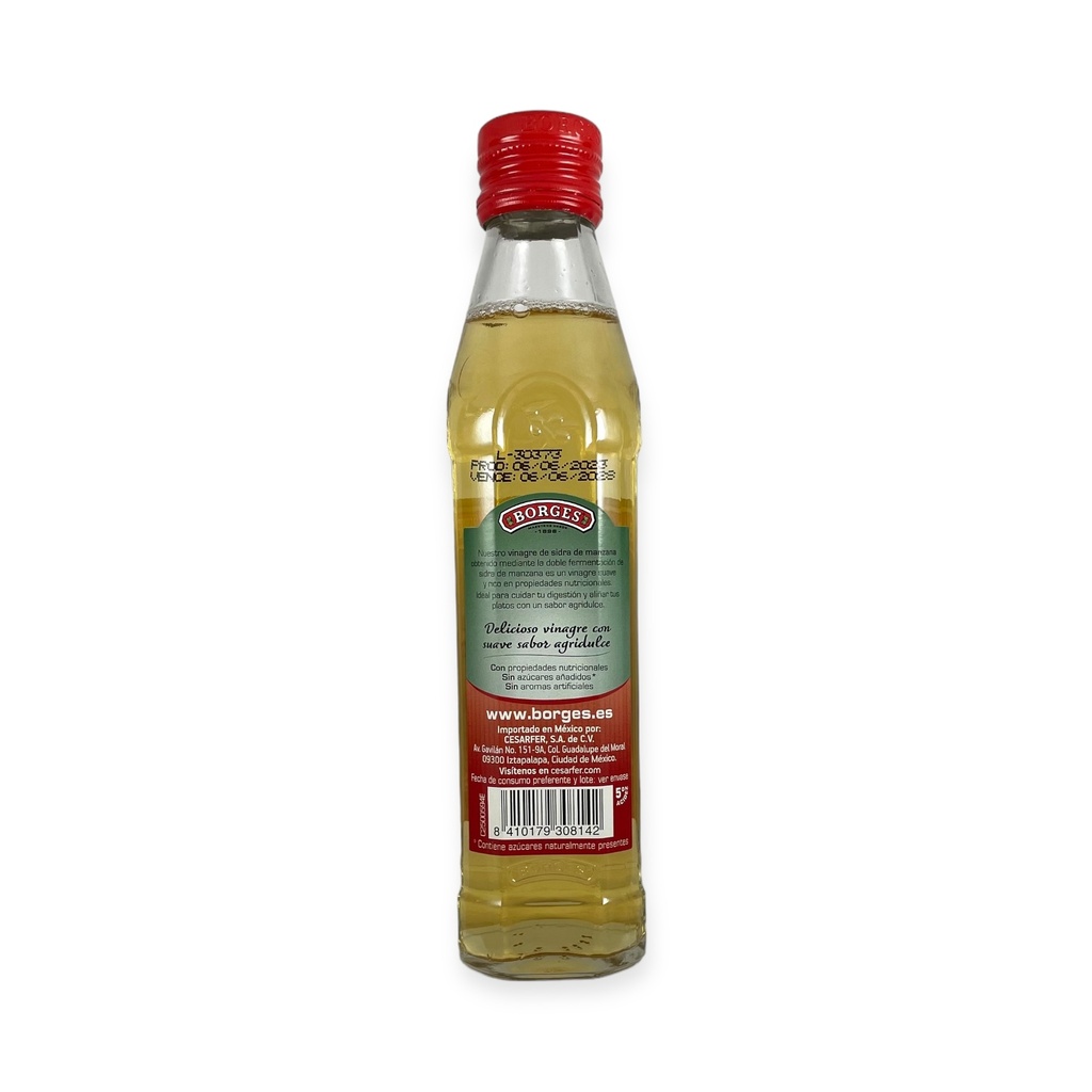 Vinagre de sidra de manzana 250ml BORGES