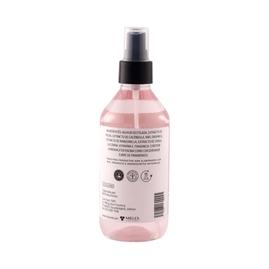 Spray de rosas y aloe 250ml ABEJA REYNA