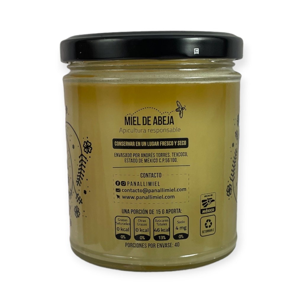 Miel de mezquite 350gr PANALLI