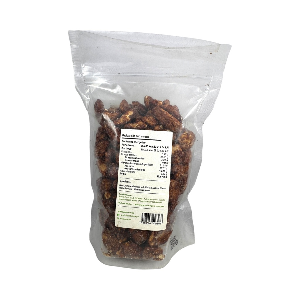 Nuez garapiñada 180gr VILLA DE PATOS