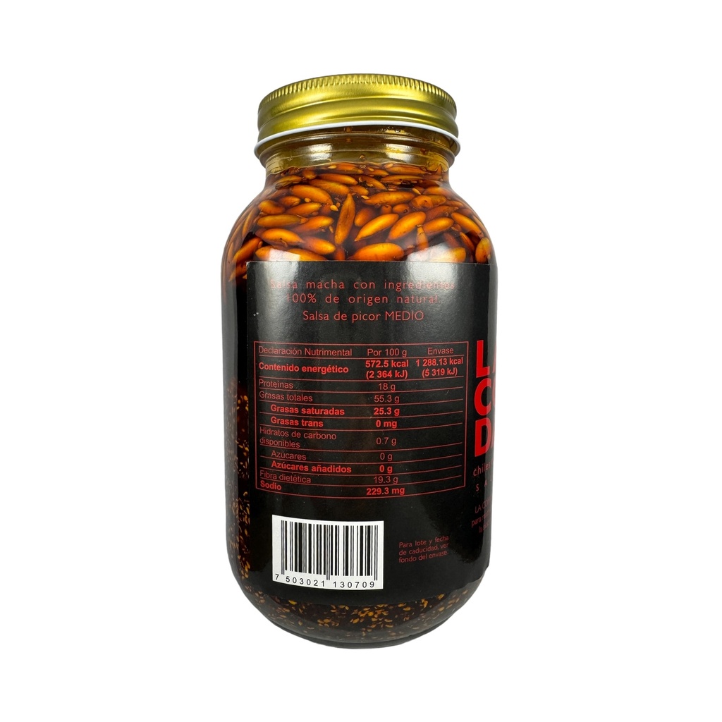 Salsa bien macha 950gr LA COMANDANTA