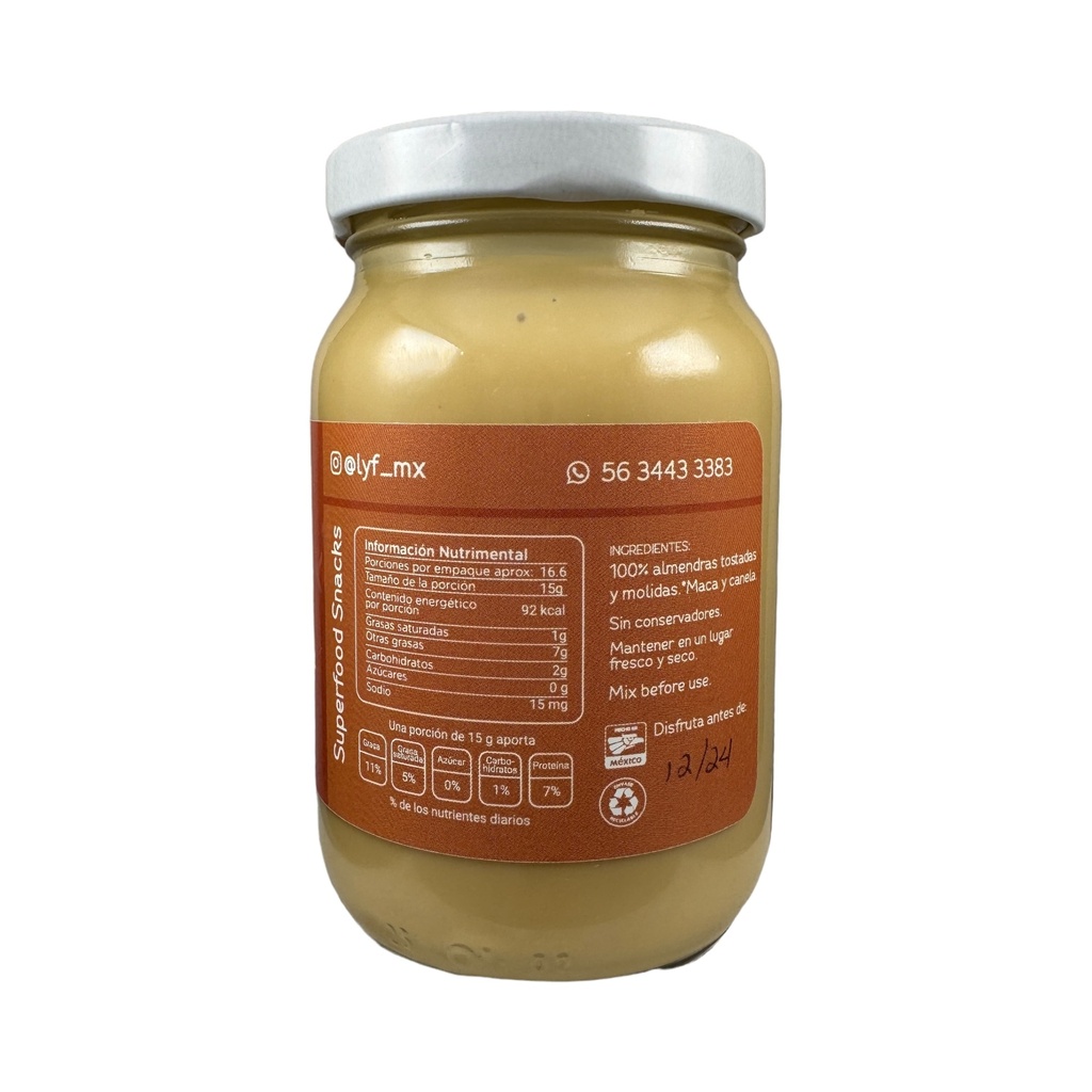 Crema de almendra LYF
