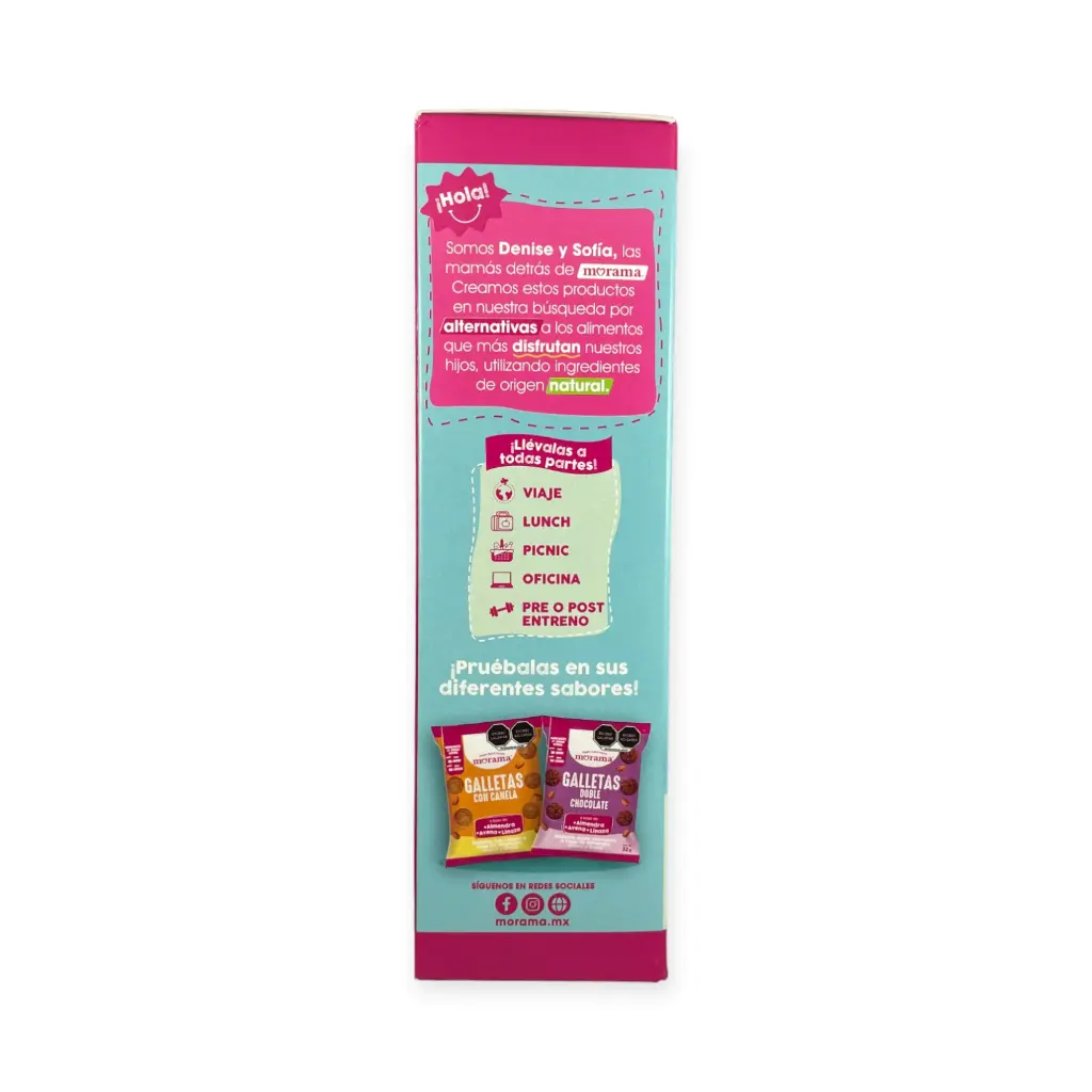 Galletas con chispas de chocolate 192gr MORAMA