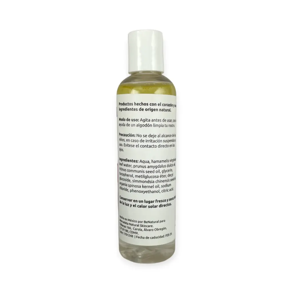 Agua micelar bifásica 120ml MERCADELA