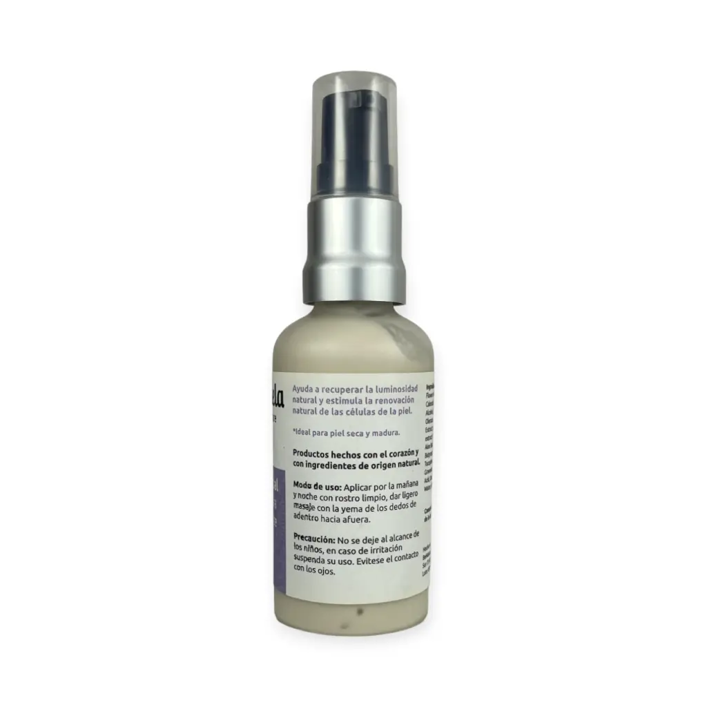 Crema facial iluminadora e hidratante 50ml MERCADELA