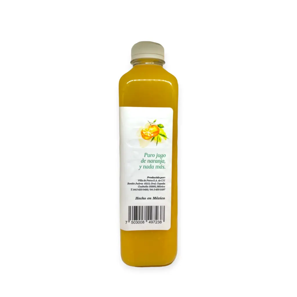 Jugo de naranja 1L VILLA DE PATOS
