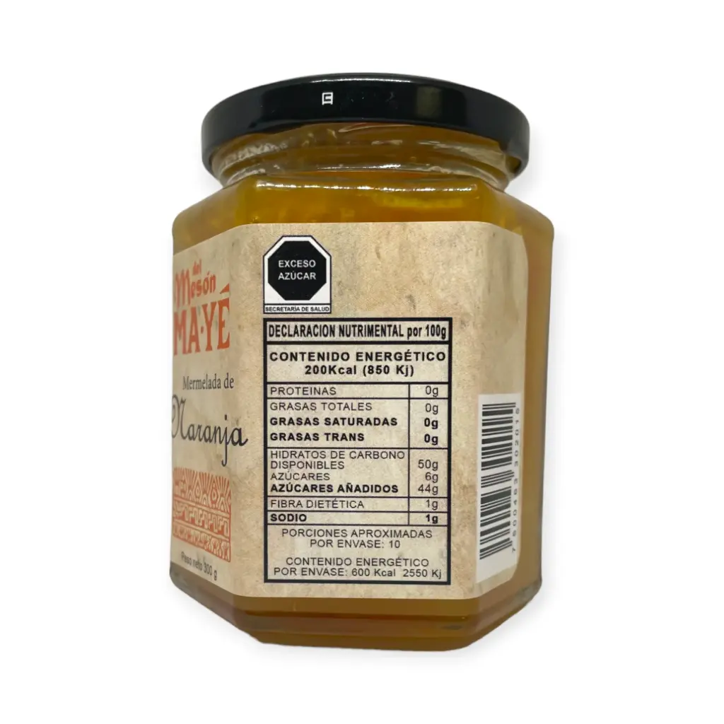 Mermelada artesanal de naranja 300gr MAYE