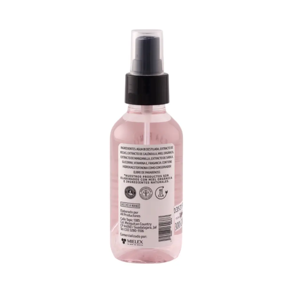 Spray de rosas y aloe 250ml ABEJA REYNA