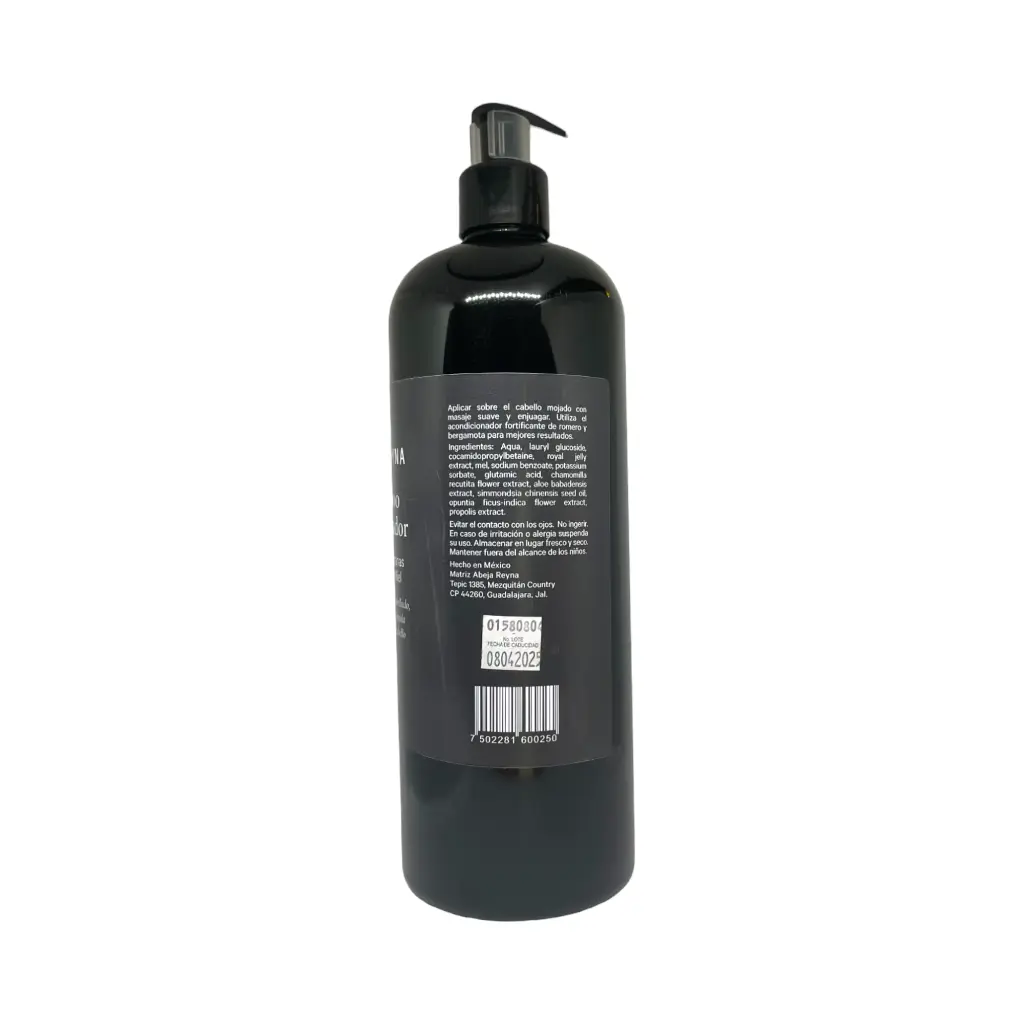 Shampoo regenerador de hierbas mexicanas, jalea real y miel 960ml ABEJA REYNA