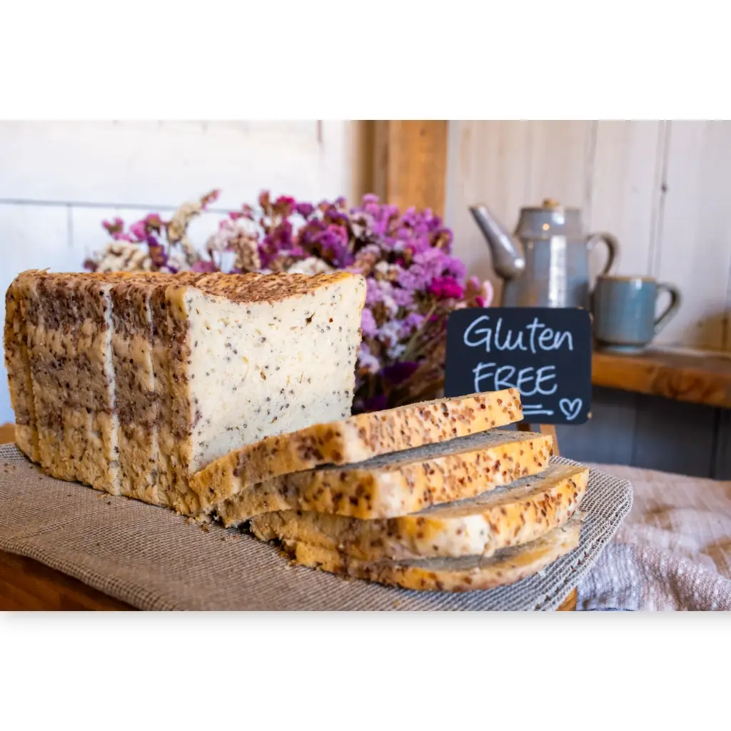 Pan sin gluten de garbanzo con chía 560gr PAN VALLE