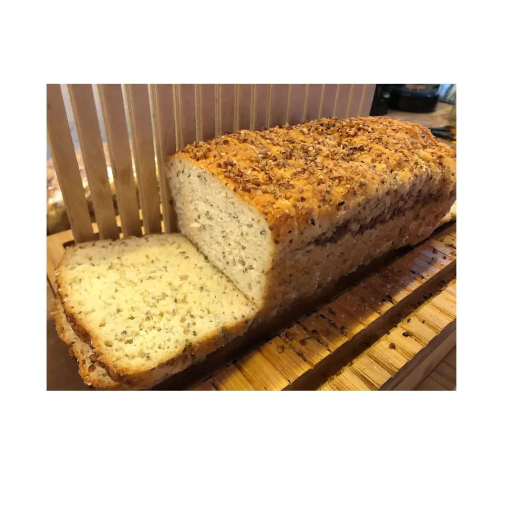 Pan sin gluten de garbanzo con chía 560gr PAN VALLE