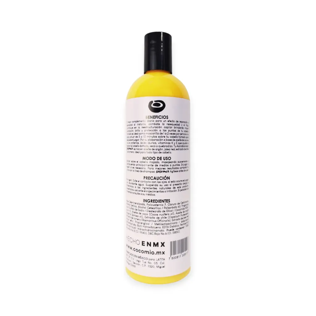 Acondicionador de coco 500ml COCOMIO