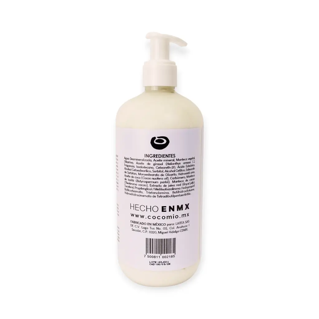 Crema corporal de coco 500ml COCOMIO
