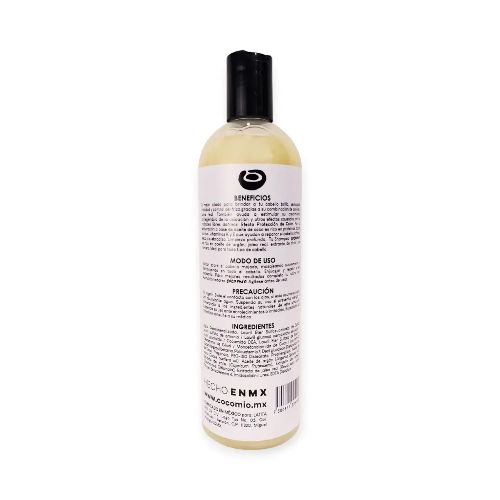 Shampoo de coco 500ml COCOMIO