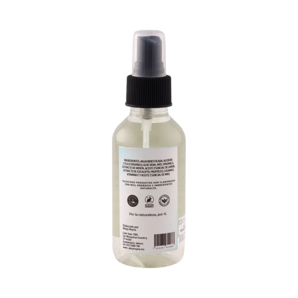 Spray antiséptico de miel orgánica 125ml ABEJA REYNA