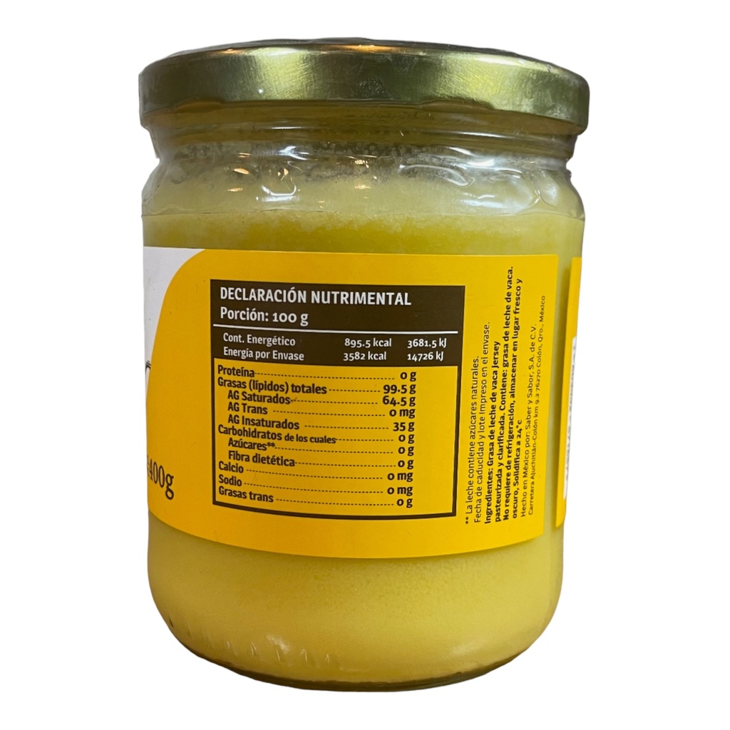 Ghee 400gr FLOR DE ALFALFA 