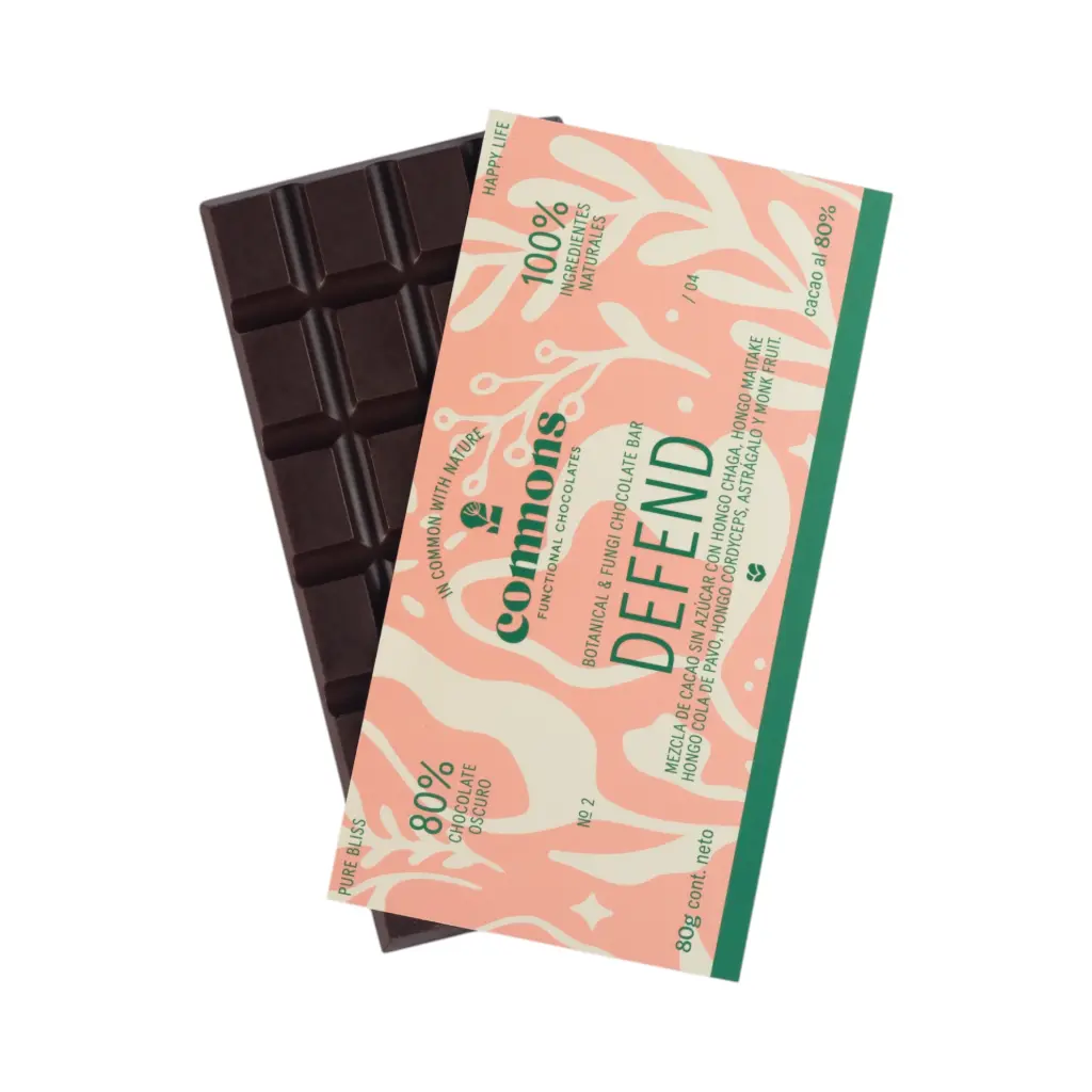 Chocolate defend 80gr COMMONS