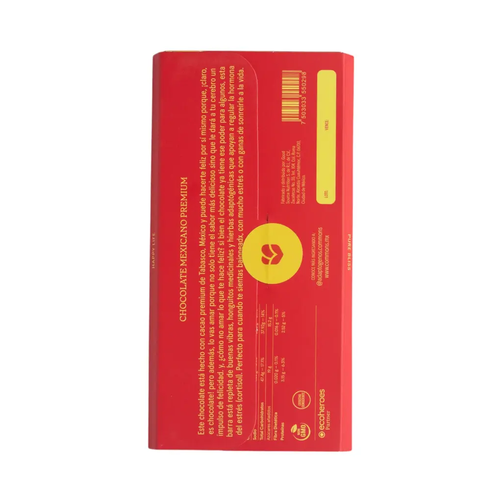 Chocolate happiness 80gr COMMONS