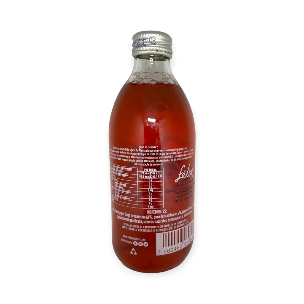 Schorles Frambuesa 355ml FÉLIX 