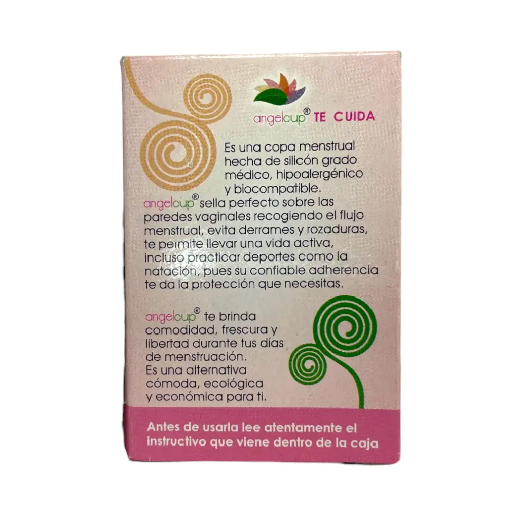 Copa menstrual rosa grande ANGEL CUP