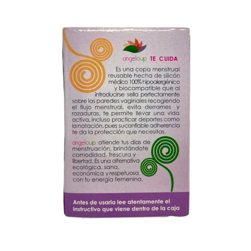 Copa menstrual lila grande ANGEL CUP