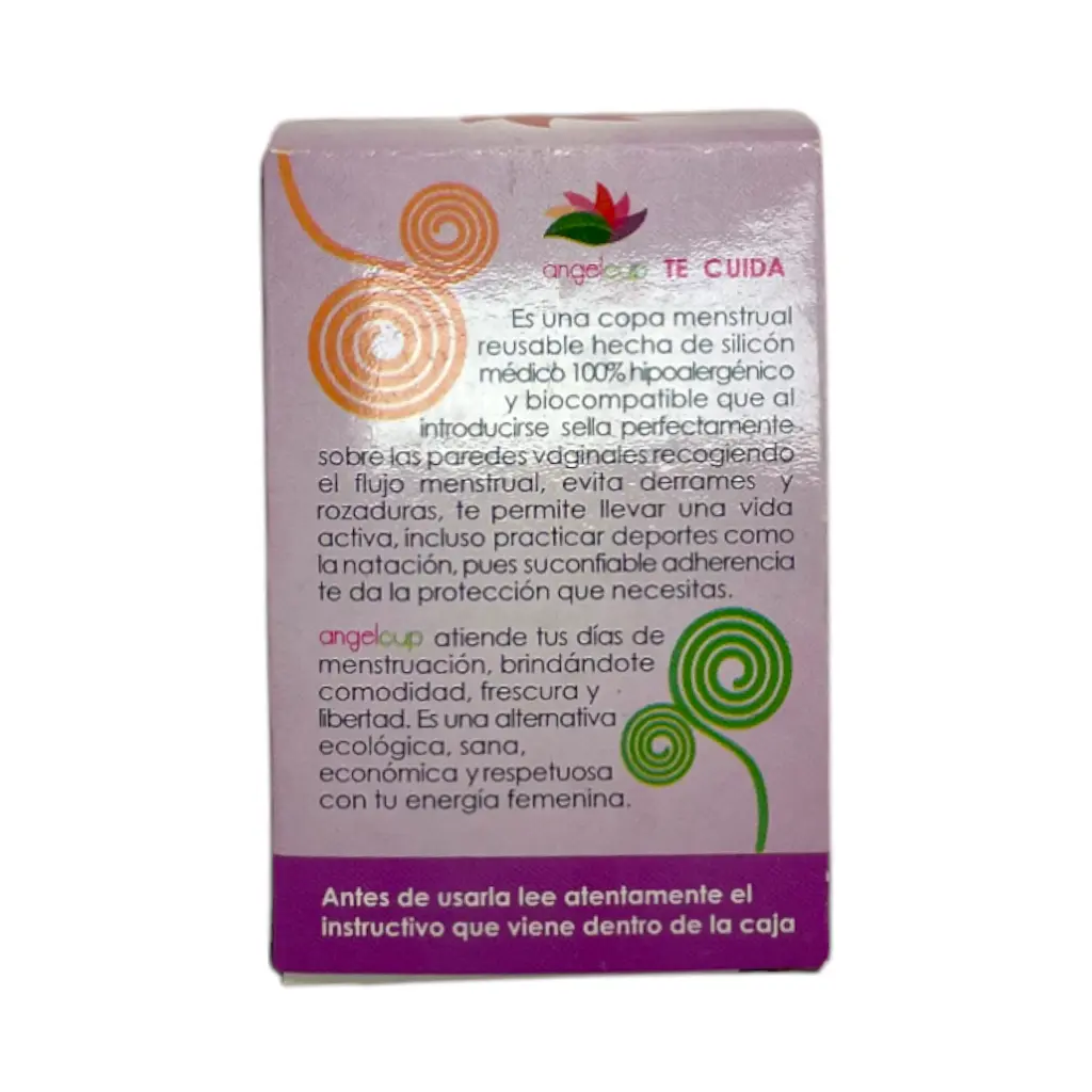 Copa menstrual lila chica ANGEL CUP