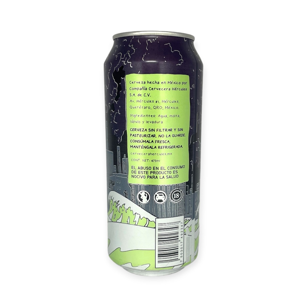 Cerveza Ráfaga 473ml HÉRCULES