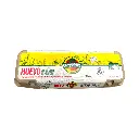 Huevo orgánico blanco 12pz CAMPO VIVO frente