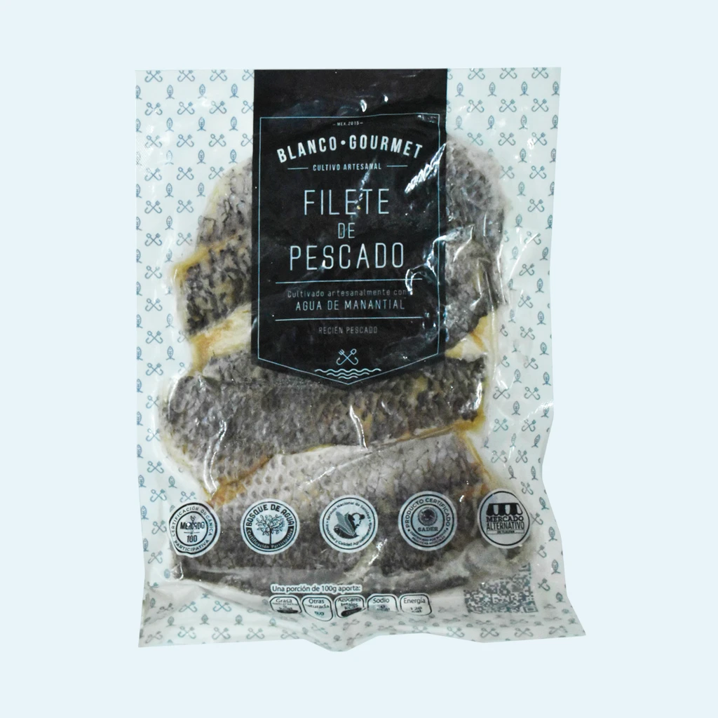 Filete de pescado natural (4pz) BLANCO GOURMET