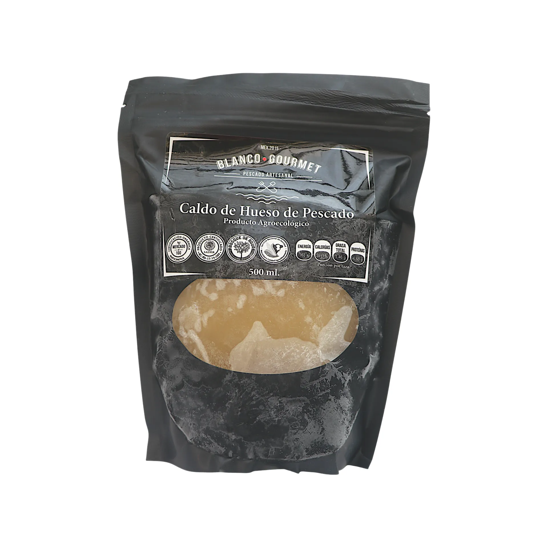 Caldo de hueso de pescado 500ml BLANCO GOURMET