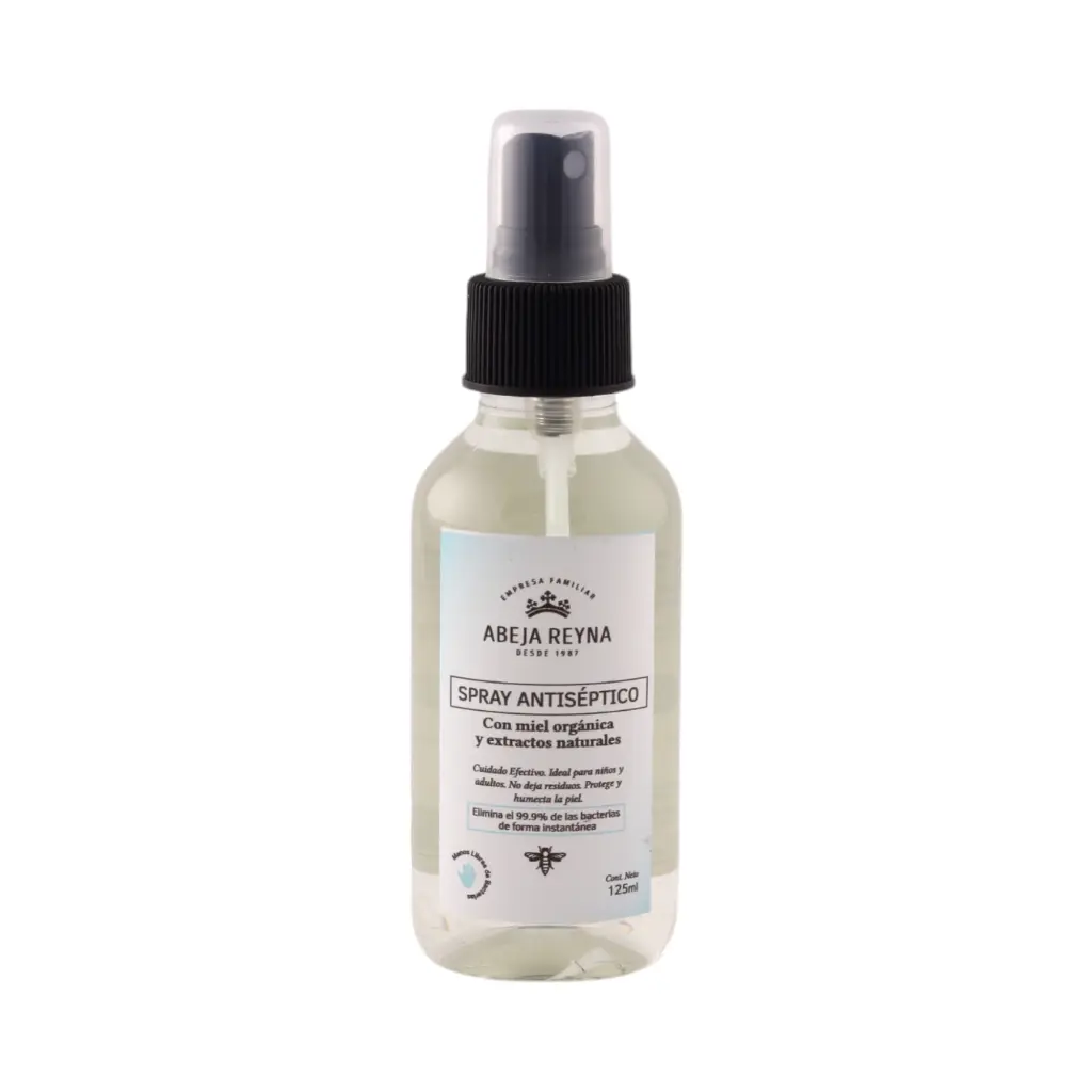 Spray antiséptico de miel orgánica 125ml ABEJA REYNA