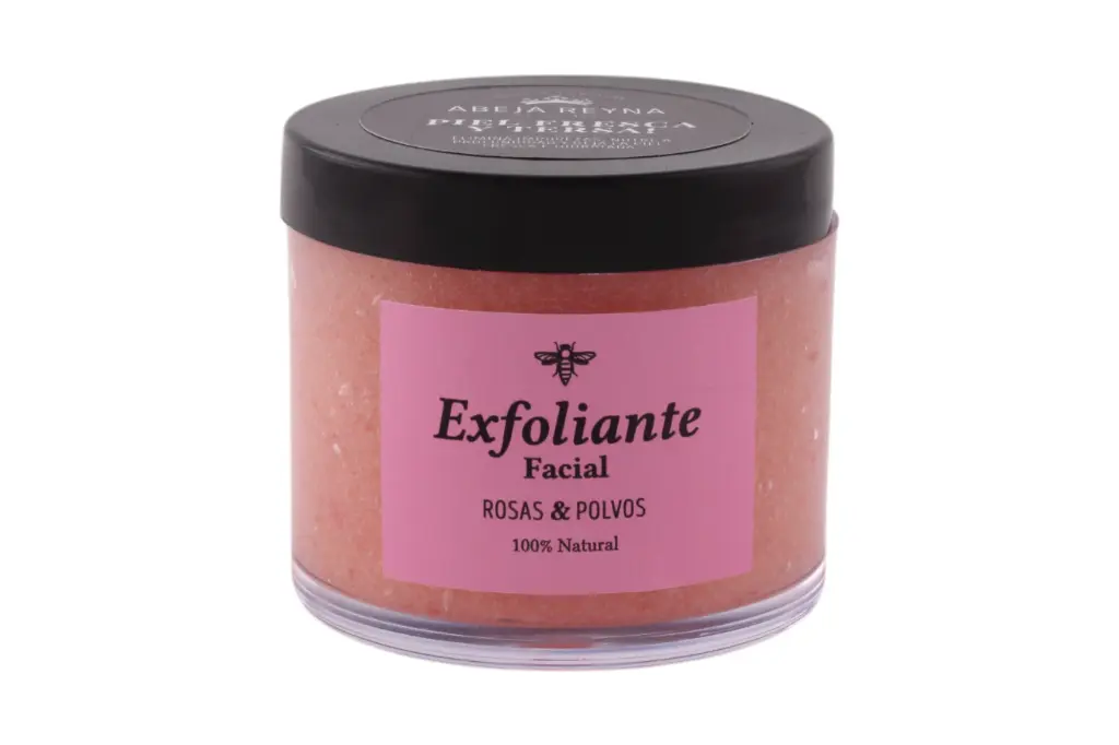 [7502281600830] Exfoliante de rosas y polvos 140ml ABEJA REYNA