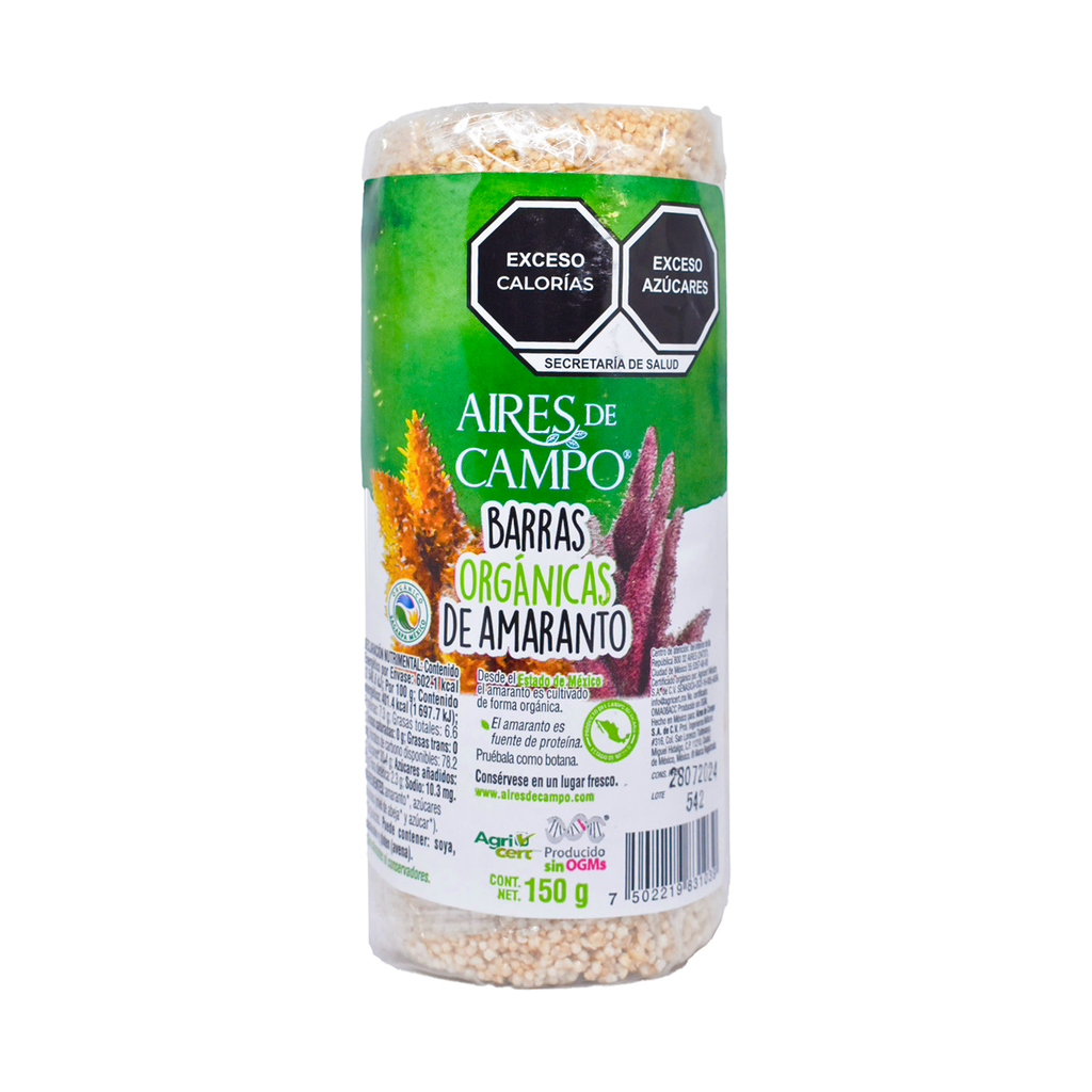 [16009] Barras de amaranto 150gr AIRES DE CAMPO