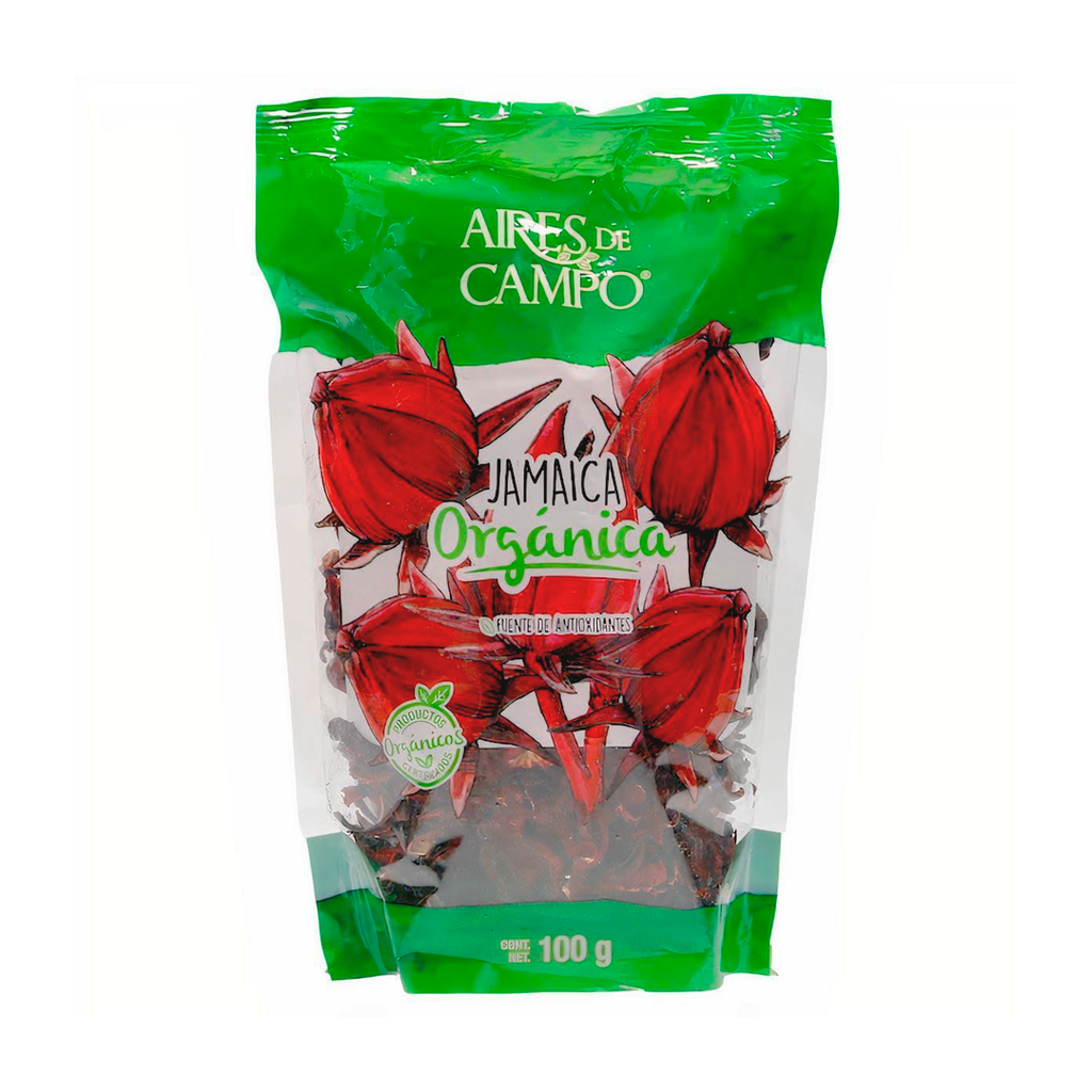Jamaica orgánica 100gr AIRES DE CAMPO