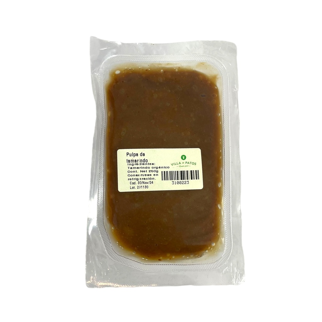 [3100223] Pulpa de tamarindo 250gr VILLA DE PATOS