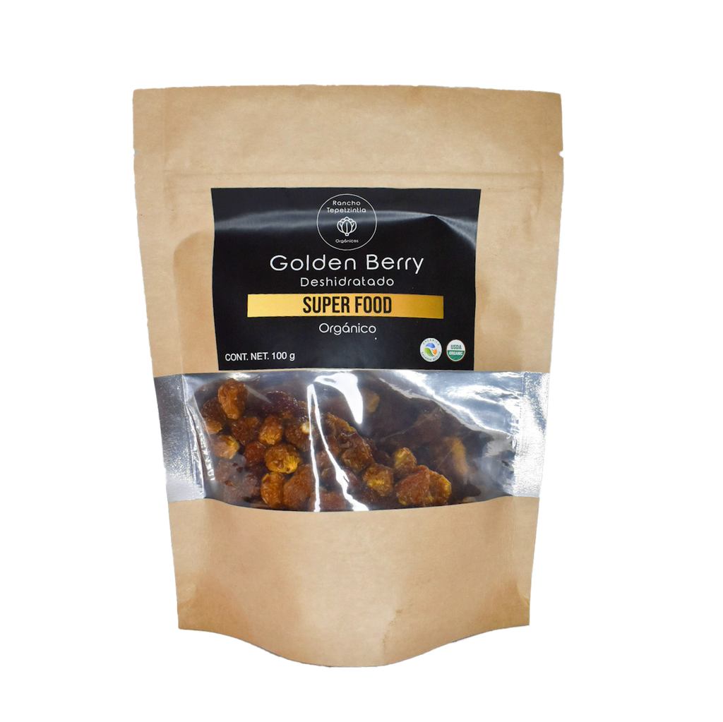 Golden Berry deshidratado 100gr RANCHO TEPETZINTLA