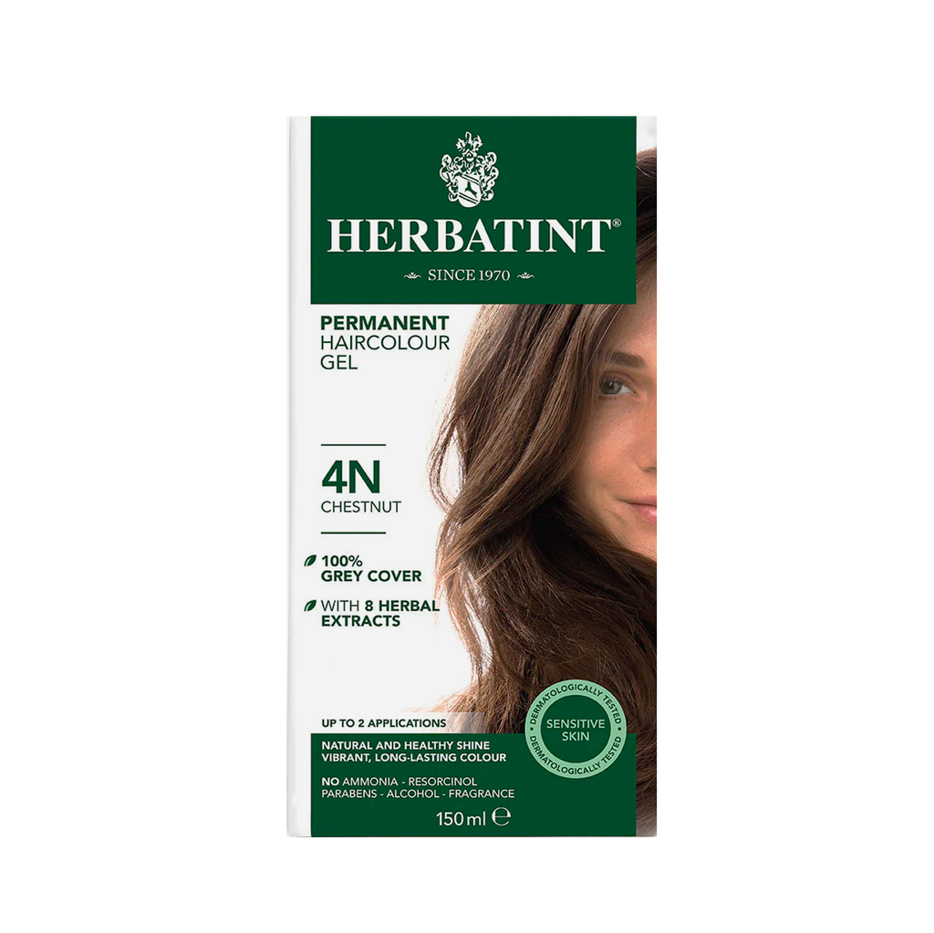 Tinte herbal castaño 4N 170ml HERBATINT