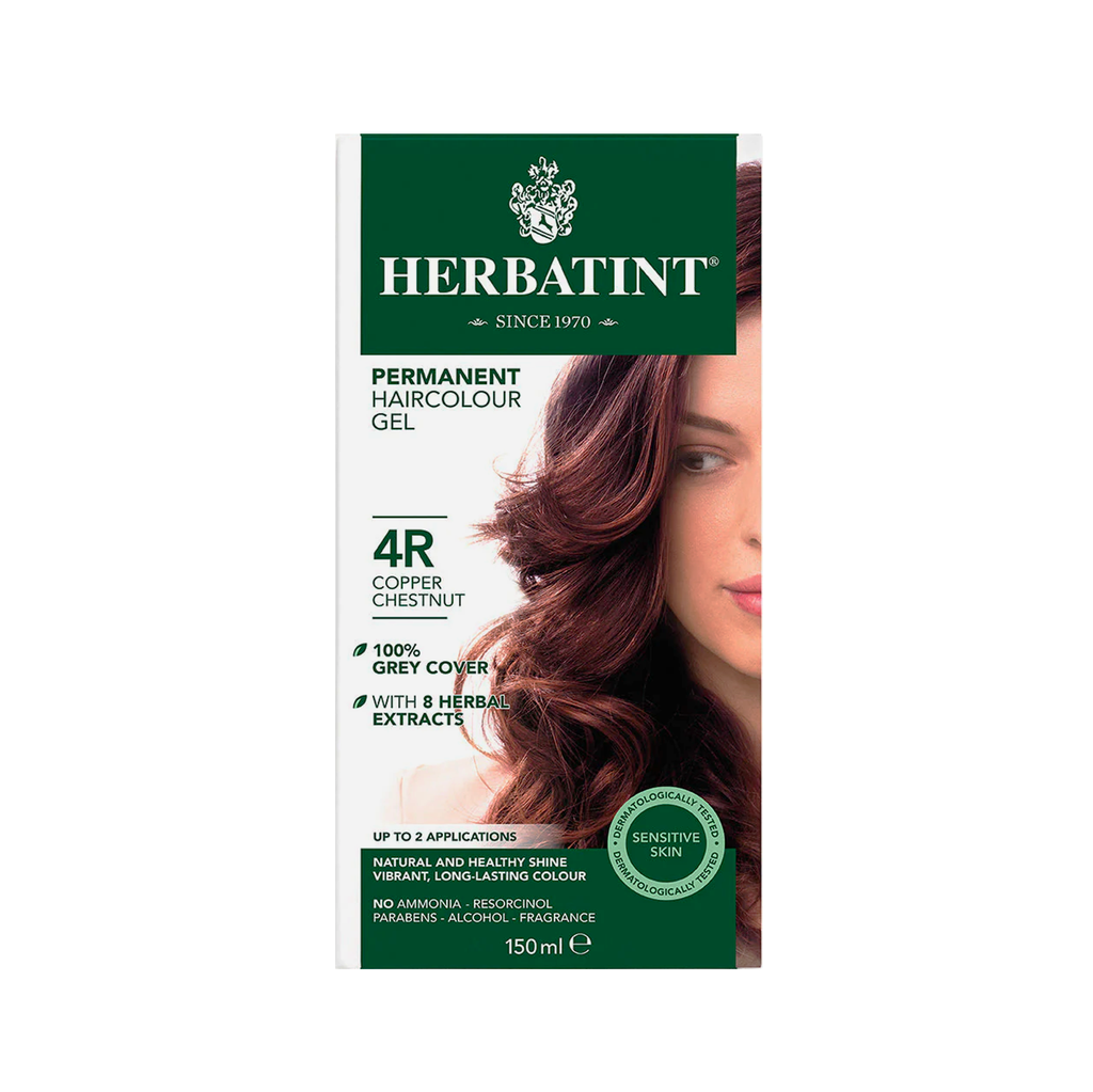 Tinte herbal castaño cobrizo 4R 170ml HERBATINT