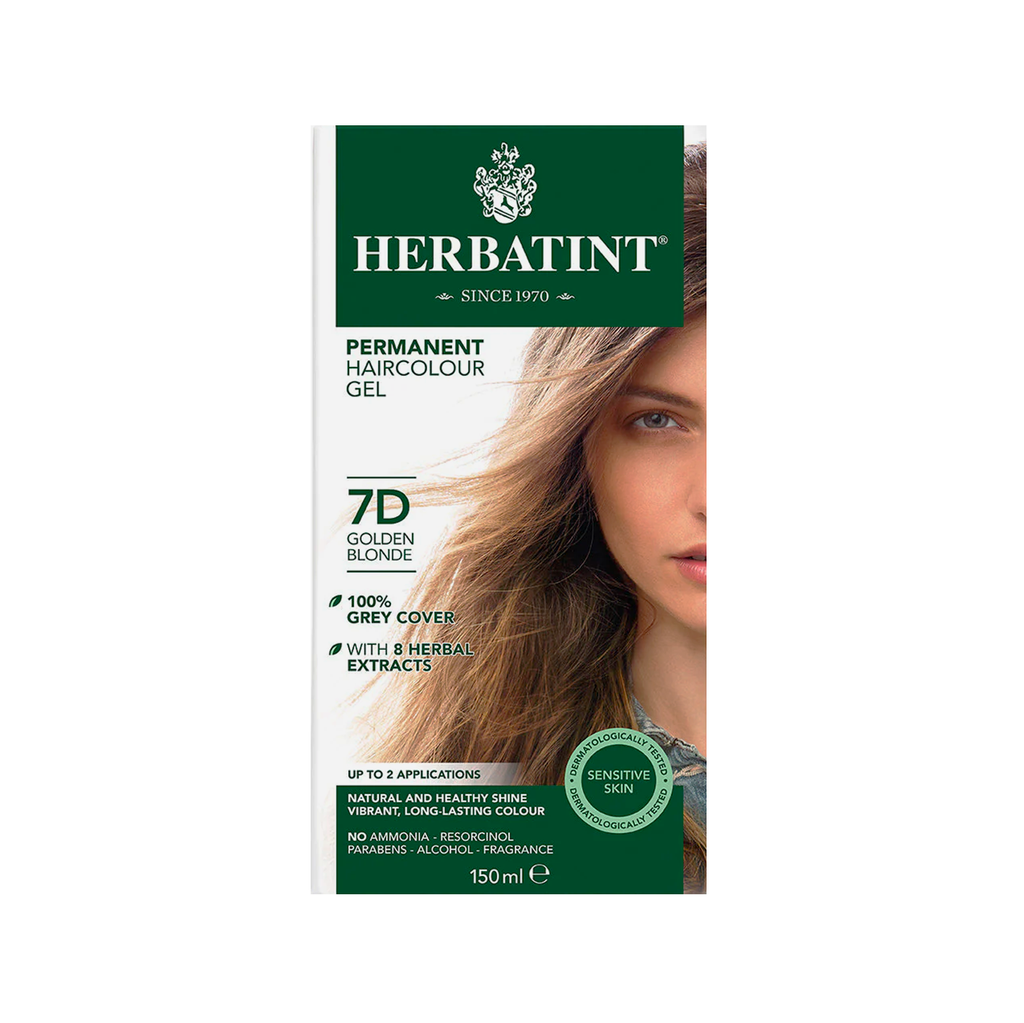 Tinte herbal rubio dorado 7D 170ml HERBATINT