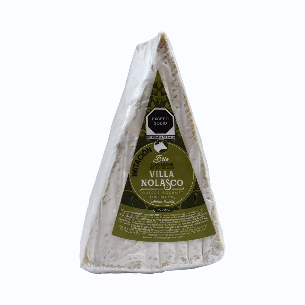 Queso imitación brie en triángulo 250gr VILLA NOLASCO