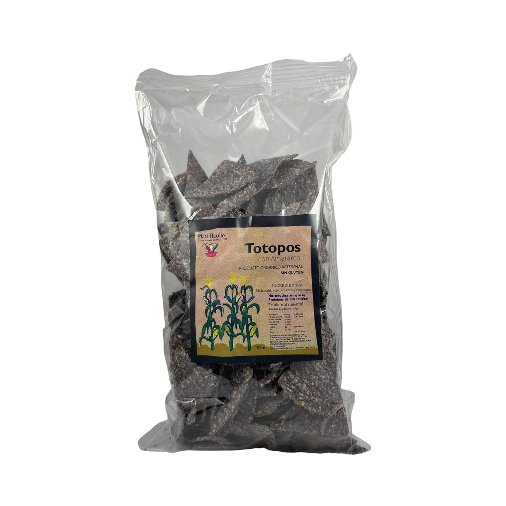 Totopos para chilaquiles 300gr MATI TLAOLLE