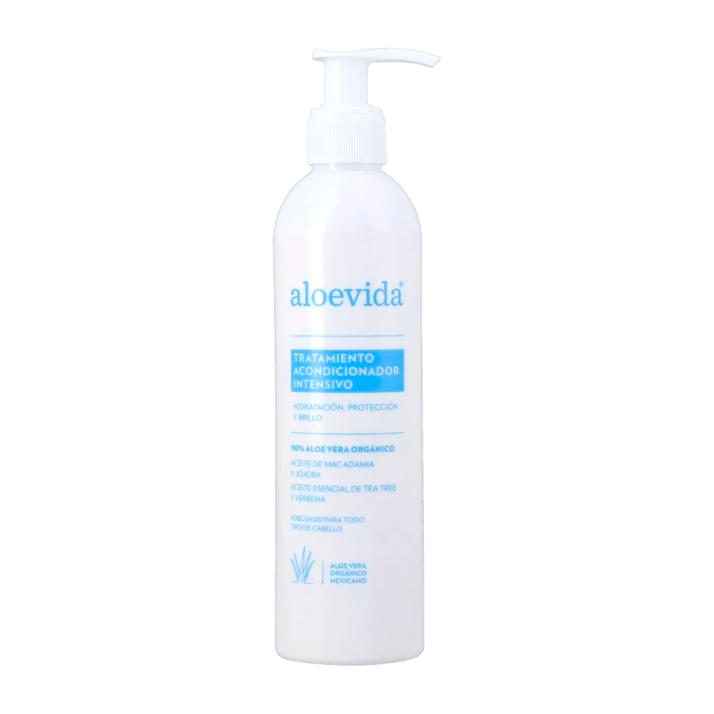 Tratamiento acondicionador intensivo con 90% de aloe vera orgánico 280ml ALOE VIDA
