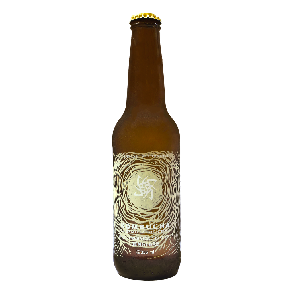 Kombucha de jengibre 355ml LA SEMILLA COLECTIVA
