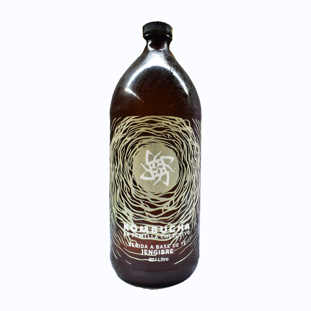 Kombucha de jengibre 1L LA SEMILLA COLECTIVA