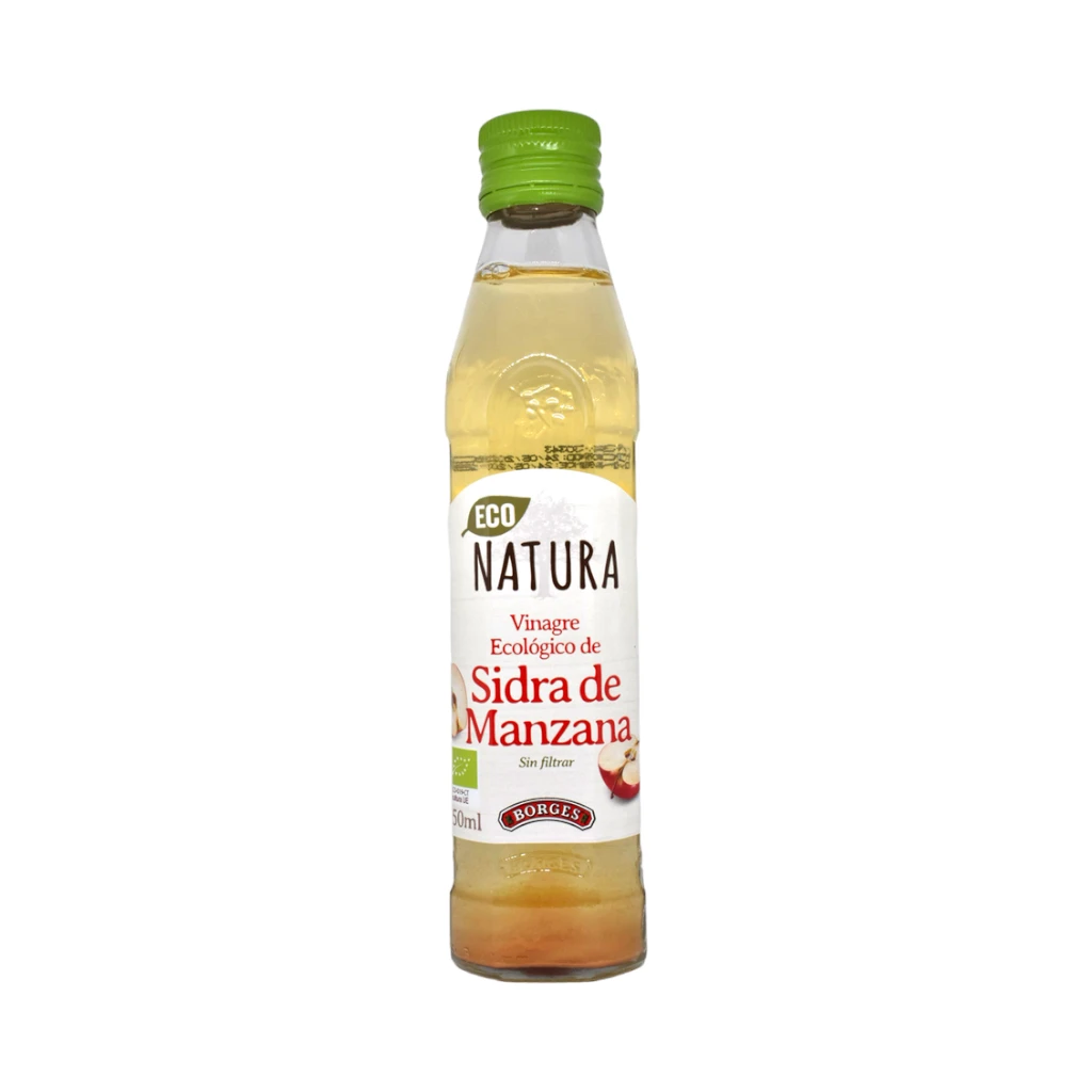 [8410179015750] Vinagre de sidra de manzana ecológico 250ml BORGES