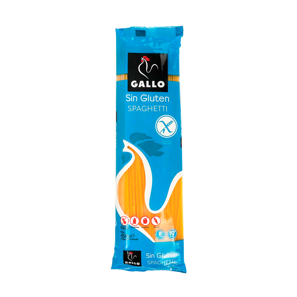 Spaghetti sin gluten 450gr GALLO
