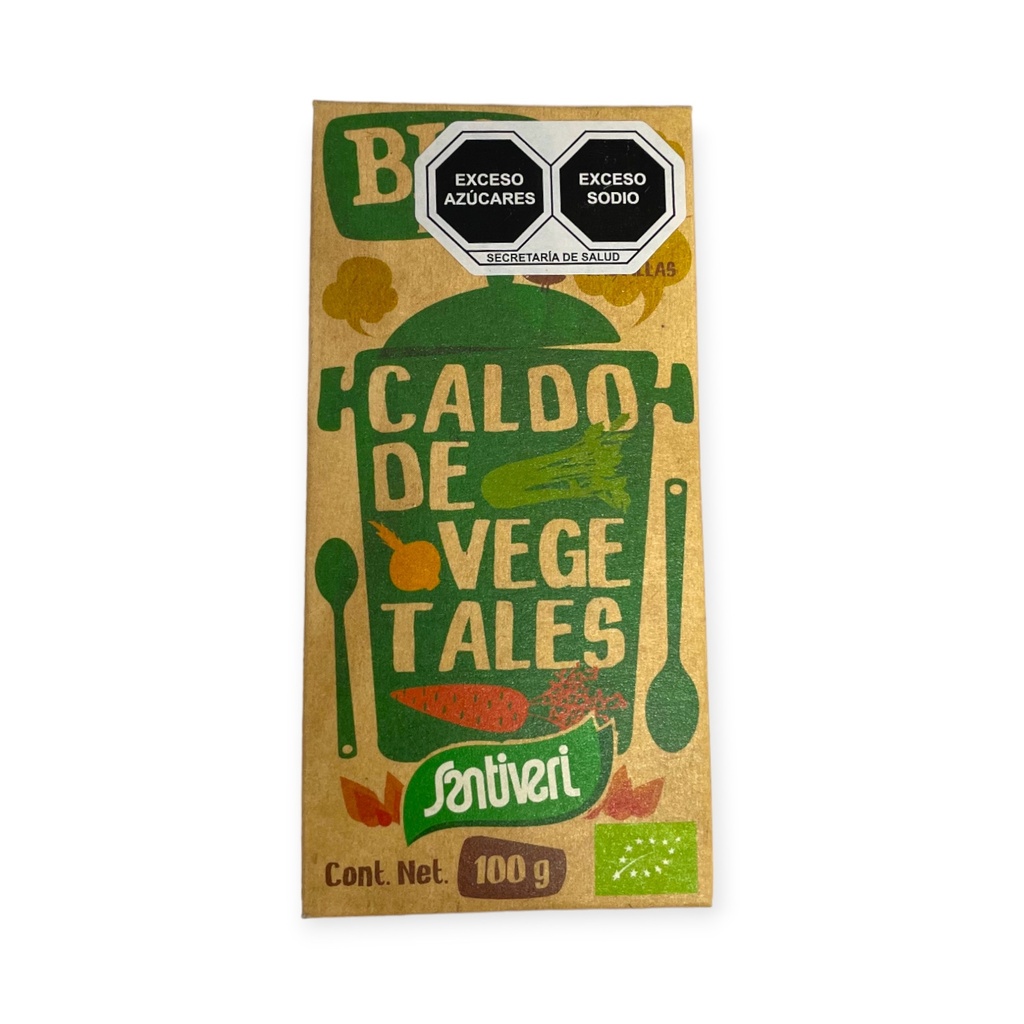 Caldo de vegetales bio 100gr SANTIVERI