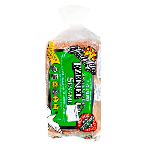 Pan cereales germinados con ajonjolí 680gr EZEKIEL