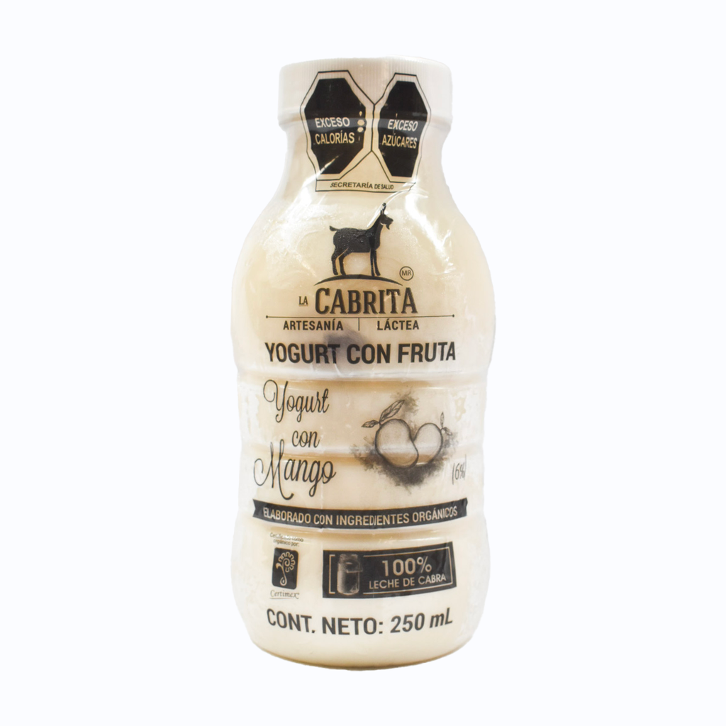 Yoghurt de cabra sabor mango 250ml LA CABRITA